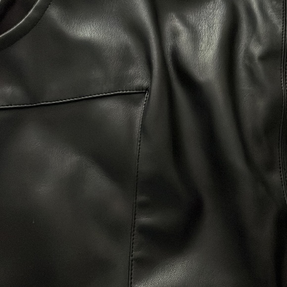 She & Sky leather dress (Large) - Picture 3 of 3